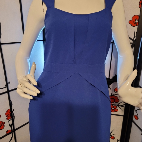 FOREVER 21  ROYAL BLUE COCKTAIL DRESS/SIZE SMALL - Picture 2 of 16